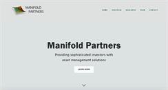 Desktop Screenshot of manifoldpartners.com